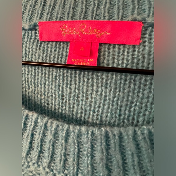 Lilly Pulitzer Olinia sweater ombré blue size Small - Picture 4 of 5